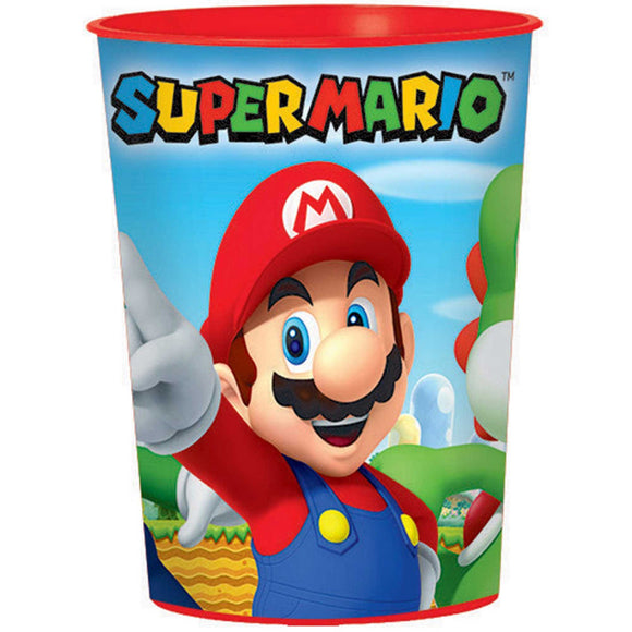 Plastic Favour Cups - SUPER MARIO