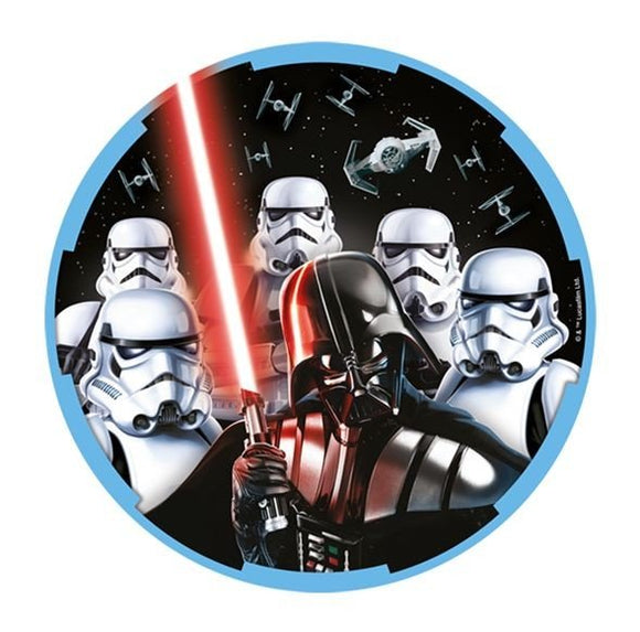 Party Paper Plates 23cm - STAR WARS