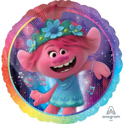 45cm Foil Balloon - TROLLS  WORLD TOUR