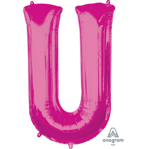 SuperShape Letter PINK "U"