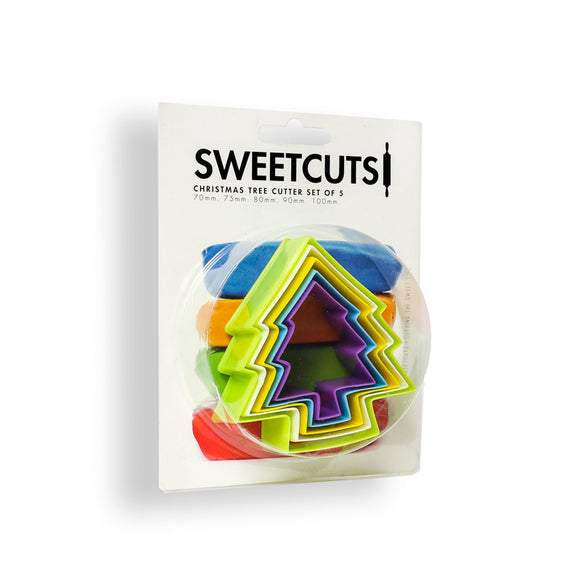 SWEETCUTS Cookie Cutter Set - CHRISTMAS TREES