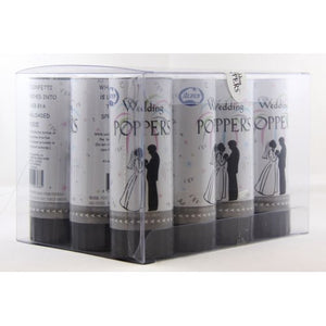 Mini Confetti Poppers - WEDDING