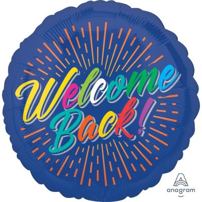 45cm Foil Balloon -WELCOME BACK