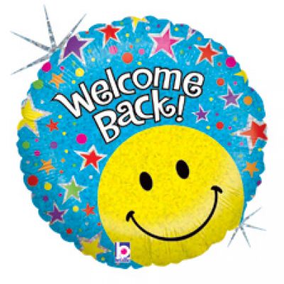 45cm Foil Balloon -WELCOME BACK