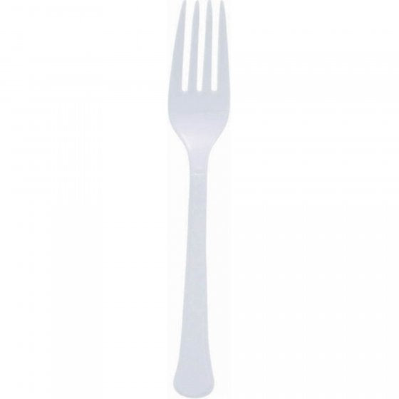 WHITE - Plastic Forks