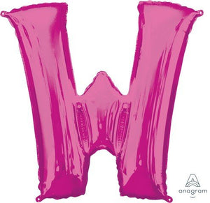 SuperShape Letter PINK "W"