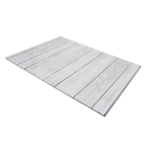 CAKE BOARD - Rectangle WHITE PLANK 12"x18"