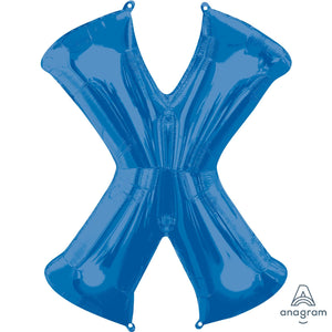 SuperShape Letter BLUE "X"