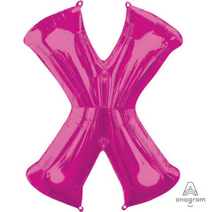 SuperShape Letter PINK "X"