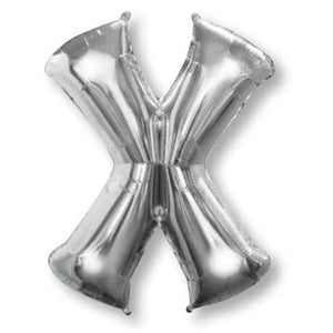 SuperShape Letter SILVER "X"