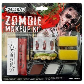 GLOBAL Face Paint Set - ZOMBIE