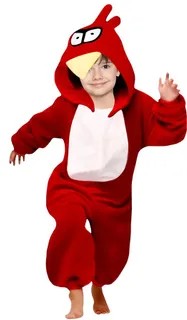 Red Mad Bird (Angry Birds) KIDS Costume