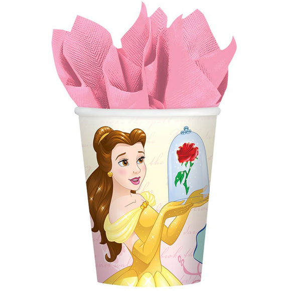 Party Paper Cups - Belle (Beauty and the Beast)