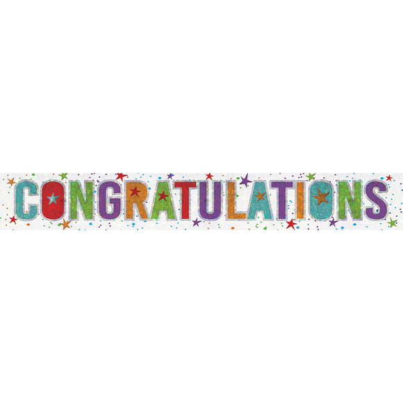 Banner - Congratulations (Holographic)