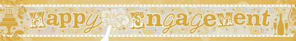 Banner - Happy Engagement (Holographic)