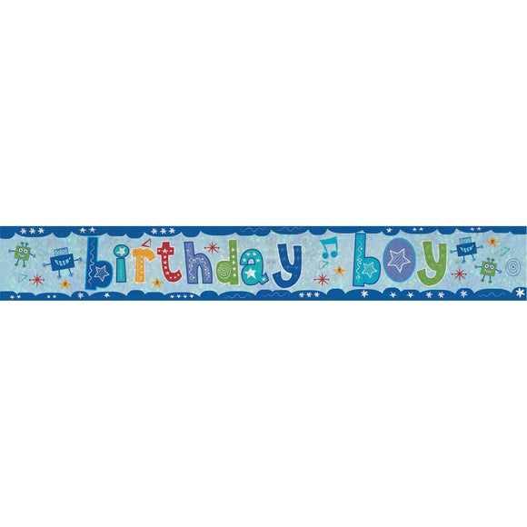 Banner - Birthday Boy (Holographic)