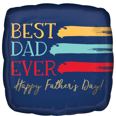45cm Foil Balloon - Best Dad Ever (Fathers Day)