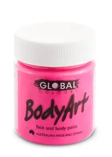 Body Art Face & Body Paint - FLUORO PINK 45ml