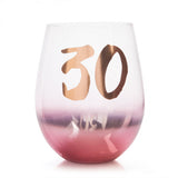 Blush Stemless Glass Range