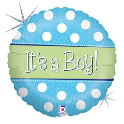45cm Foil Balloon - It's a Boy