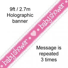 Banner - Baby Shower GIRL