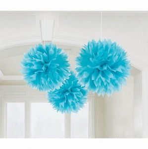 Fluffy Decoration - Caribbean Blue