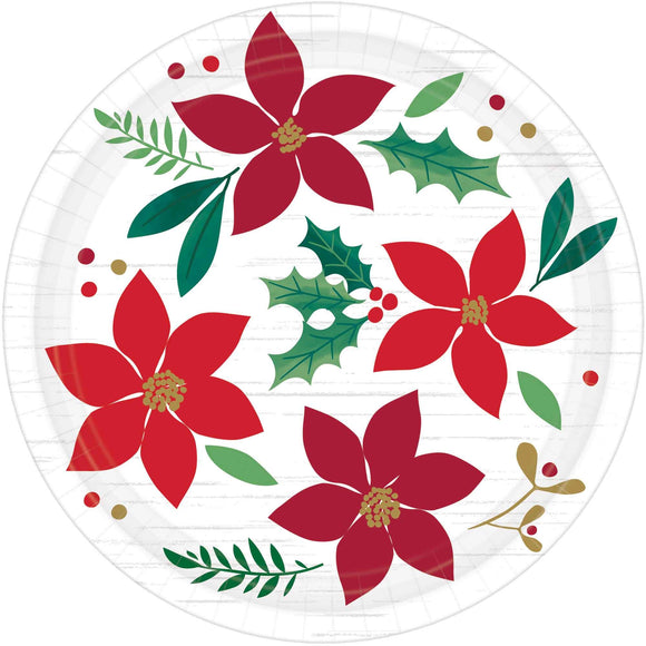 CHRISTMAS WISHES LUNCH PLATE