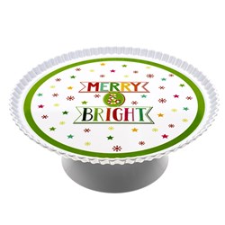 Christmas Melamine Cake Stand