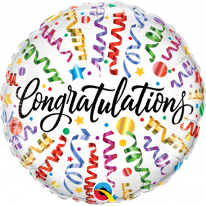 45cm Foil Balloon - Congratulations