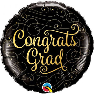 45cm Foil Balloon - Congrats Grad