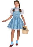 Wizard of Oz Dorothy Costume - KIDS Sml 4-6 (DL)
