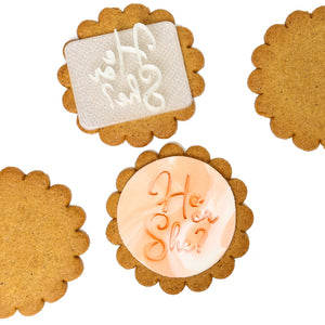 Sugar Crafty Embosser - HE OR SHE