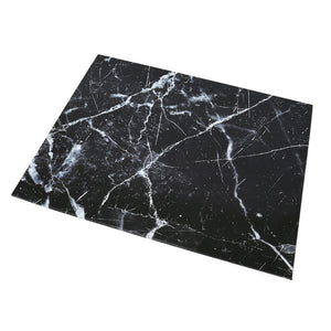 CAKE BOARD - Rectangle BLACK MARBLE 12"x18"