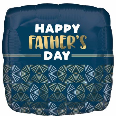 45cm Foil Balloon - Happy Fathers Day