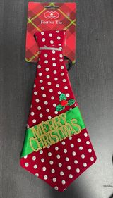 Festive Tie - Merry Christmas