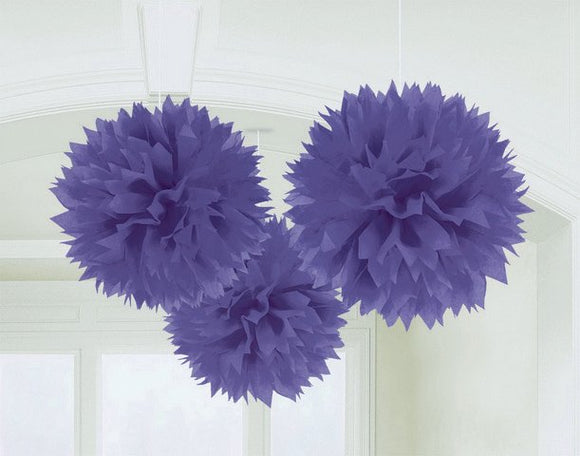 Fluffy Decoration - Purple