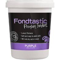 FONDTASTIC Premium Fondant 908gm/2lb - PURPLE