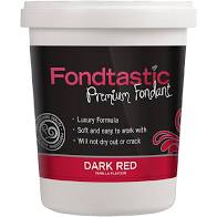 FONDTASTIC Premium Fondant 908gm/2lb - RED