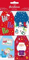 Gift Tags - Christmas HO HO HO  20Pk