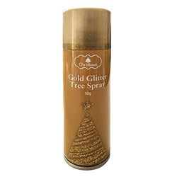 Christmas Tree Glitter Spray - GOLD