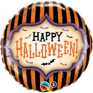 45cm Foil Balloon - HAPPY HALLOWEEN