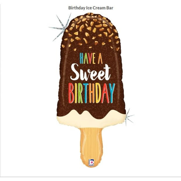 SuperShape Foil - BIRTHDAY ICECREAM