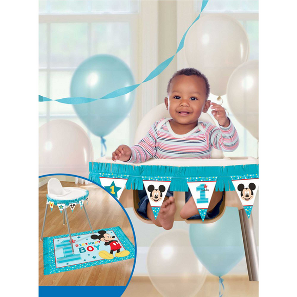 High Chair Decorating Kit - MICKEY MOUSE