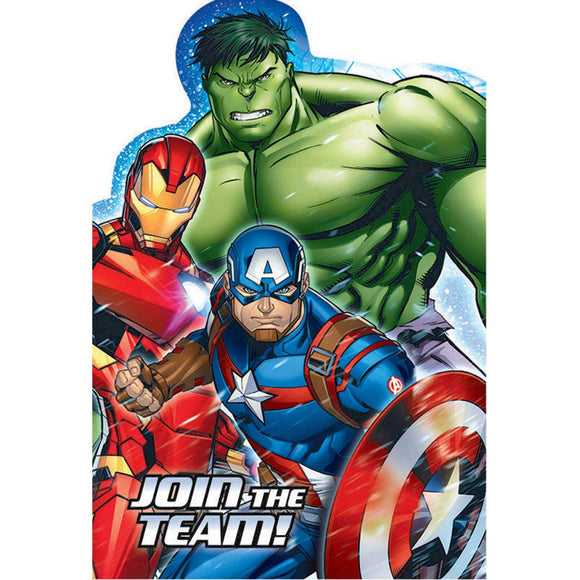Party Invitations - AVENGERS