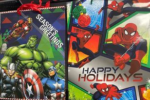 Large Christmas Gift Bag - MARVEL