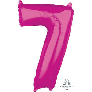 Mid 66cm Numbers PINK #7