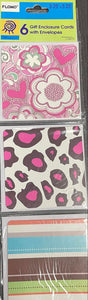 Mini Gift Cards with Envelopes - Blank