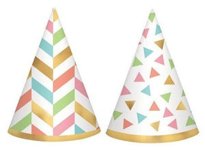 Birthday Paper Hats - Mini -  BOHO