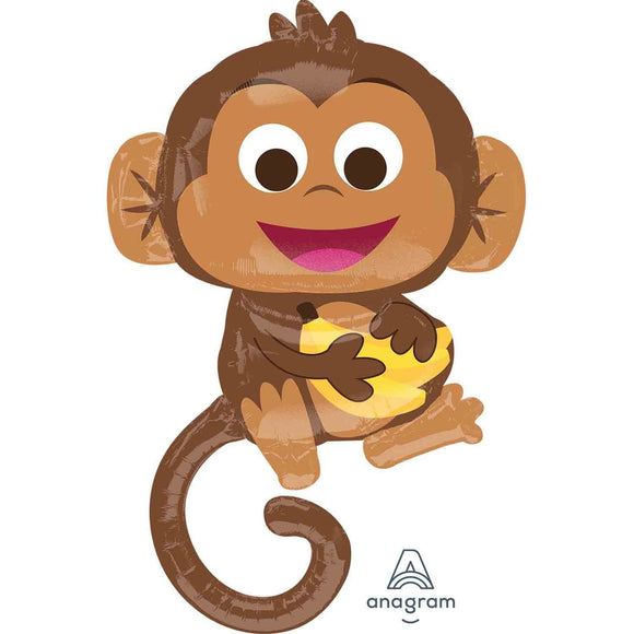 SuperShape Foil - SMILING MONKEY