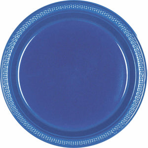 Navy - Plastic Plate 26cm